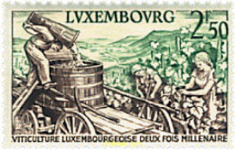 97291 HINGED LUXEMBURGO 1958 VISTAS DE LUXEMBURGO - Andere & Zonder Classificatie