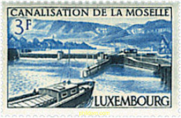 97328 MNH LUXEMBURGO 1964 CANALIZACION DE LA MUSELA - Altri & Non Classificati