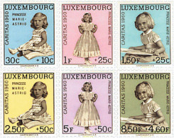 97307 MNH LUXEMBURGO 1960 CARITAS. PRINCESA MARIE-ASTRID - Autres & Non Classés