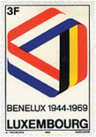 97422 MNH LUXEMBURGO 1969 25 ANIVERSARIO DEL BENELUX - Autres & Non Classés