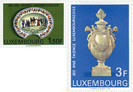 97400 MNH LUXEMBURGO 1967 200 AÑOS DE CERAMICA - Andere & Zonder Classificatie