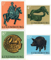 97469 MNH LUXEMBURGO 1973 OBJETOS DE LA COLECCION GALO-ROMANA DEL MUSEO DE LUXEMBURGO - Altri & Non Classificati