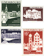 97488 MNH LUXEMBURGO 1975 PATRIMONIO ARQUITECTONICO - Other & Unclassified