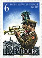 97531 MNH LUXEMBURGO 1978 135 ANIVERSARIO DE LA MUSICA MILITAR GRAND-DUCALE - Andere & Zonder Classificatie