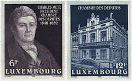 97644 MNH LUXEMBURGO 1987 CAMARA DE LOS DIPUTADOS - Andere & Zonder Classificatie