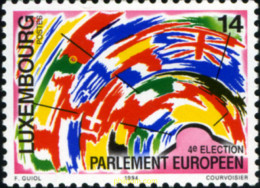 119510 MNH LUXEMBURGO 1994 4 ELECCIONES DEL PARLAMENTO EUROPEO - Altri & Non Classificati