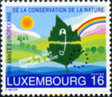 119540 MNH LUXEMBURGO 1995 AÑO EUROPEO DE LA CONSERVACION DE LA NATURALEZA - Altri & Non Classificati