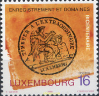 119592 MNH LUXEMBURGO 1996 BICENTENARIO DE LA OFICINA DE GESTION DE DOMINIOS - Other & Unclassified