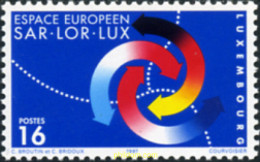 119595 MNH LUXEMBURGO 1997 ESPACIO EUROPEO SAR-LOR-LUX - Altri & Non Classificati