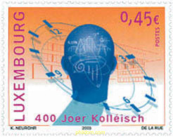 124974 MNH LUXEMBURGO 2003 40 ANIVERSARIO DEL ATENEO DE LUXEMBURGO - Altri & Non Classificati