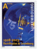 135064 MNH LUXEMBURGO 2003 75 ANIVERSARIO DE LA ELECTRIFICACION DE LUXEMBURGO - Autres & Non Classés