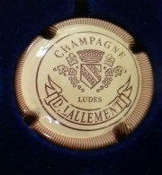 PLAQUE DE MUSELET DE CHAMPAGNE " D. LALLEMENT STRIEE " - Germain