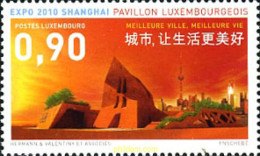 245800 MNH LUXEMBURGO 2010 EXPOSICION UNIVERSAL 2010 EN SHANGHAI - Other & Unclassified