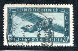 Indochine          PA  46 Oblitéré - Poste Aérienne