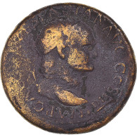 Monnaie, Vespasien, As, 69-79, Rome, B+, Bronze - La Dinastía Flavia (69 / 96)