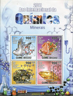 579027 MNH GUINEA BISSAU 2011 MINERALES - Minéraux