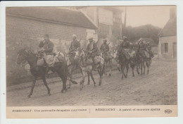 RIBECOURT - OISE - UNE PATROUILLE DE SPAHIS MAROCAINS - Ribecourt Dreslincourt