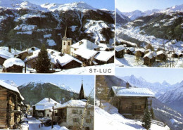 Europe > Suisse > VS Valais - Hiver à Saint-Luc - Dans Le Val D'Anniviers - 9171 - Saint-Luc