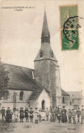 Fresnay L'évêque * La Place De L'église Du Village * Villageois - Other & Unclassified