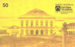 Brazil:Brasil:Used Phonecard, Sistema Telebras, 50 Units, Porto Alegre, Sao Pedro Theatre, 1996 - Brasilien