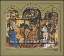 BL131**(1017/1019) - Noël / Kerstmis / Weihnacht / Christmas - 1992 - BURUNDI - Neufs