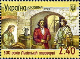 351008 MNH UCRANIA 2015 BODEGA - Vins & Alcools