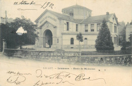 Suisse Lausanne 1902 Ecole De Medicine Correspondence Elise Garzoni Chexbres - Lausanne - Chexbres