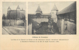Suisse Chateau De Grandson 1920 - Grandson