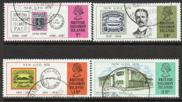 Solomon Islands 1970 Inauguration Of New GPO HQ Set Of 4, Used, SG 191/4 (BP) - Salomonseilanden (...-1978)