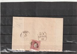 Portugal COVER 1868 - Lettres & Documents