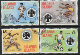 Solomon Islands 1975 5th South Pacific Games Set Of 4, Used, SG 276/9 (BP) - Salomonen (...-1978)