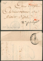 Armée De Napoléon - L. Daté De Paris (1795) + Griffe Noir "Don Gle De Liquidon" > District D'Arlee - Army Postmarks (before 1900)