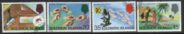 Solomon Islands 1977 Malaria Eradication Set Of 4, Used, SG 341/4 (BP) - Islas Salomón (...-1978)