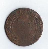 Monnaie France Louis XIII Double Tournois 1610 Ou 1616 - 1610-1643 Luigi XIII Il Giusto