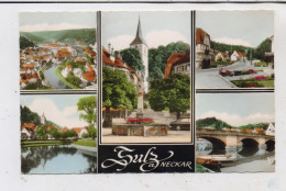 7247 SULZ Am Neckar, Neckarbrücke, Brunnen, Strassenpartie... - Rottweil