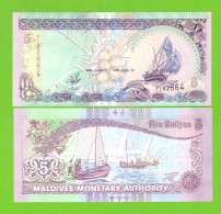 MALDIVES 5 RUFIYAA 2000 P-18c UNC - Maldivas