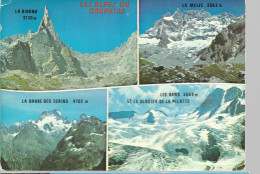 73 ROUTE LA MEIJE BIBONA  BARRE DES ECRINS  MULTIVUES ALPES DU DAUPHINE GLACIER DE LA PILATTE - Saint Michel De Maurienne