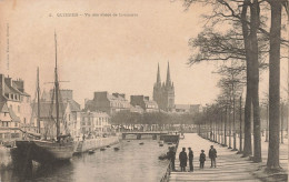 Quimper * Vue Des Allées De Locmaria * Bateau - Quimper