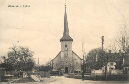 Suisse Mezieres Eglise 1908 Correspondence Madame Henri Piguet Corcelles Le Jourat - Le Pont - Jorat-Mézières