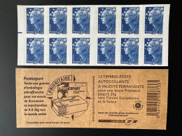 France 2012 YT 4201-C1 Marianne De Beaujard Bleu Monde Europe Repère électronique Neuf Autoadhésif Postexport - Modernes : 1959-...