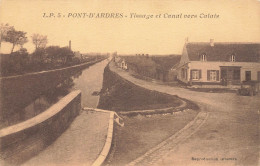 Pont D'ardres * Tissage Et Canal Vers Calais * Auto Villageois Commerce Magasin - Other & Unclassified