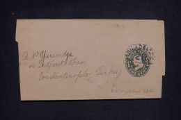 ETATS UNIS - Entier Postal Pour Imprimés Pour Constantinople ( Turquie ) - L 142803 - 1901-20