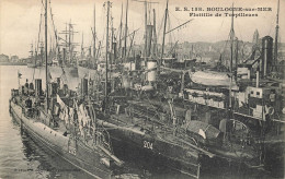 Boulogne Sur Mer * Flotille De Torpilleurs * Bateaux Navires De Guerre - Boulogne Sur Mer