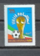 ITALIA 1990 MNH** ITALIE ALGERIE ALGERIA 2 STAMPS  FOOTBALL FUSSBALL SOCCER CALCIO VOETBAL FOOT FUTEBOL FUTBOL - 1990 – Italie