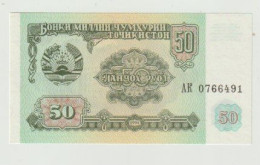 Banknote Tajikistan 50 Rubles 1994 UNC - Tadjikistan
