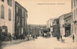 Alignan Du Vent * La Rue Neuve * Villageois * Débit De Tabac Tabacs - Autres & Non Classés