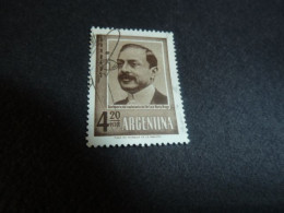 Argentina - Dr Luis Maria Drago (1859-1921) Politique - 4.20 Pesos - Yt 623 - Sépia - Oblitéré - Année 1960 - - Usados