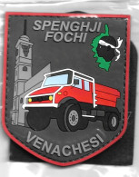 Ecusson PVC SAPEURS POMPIERS SPENGHIJFOCHI VENACHESI CORSE - Firemen