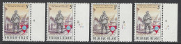 Belgique - 1966 - COB 1381 ** (MNH) - Planches 1 à 4, Série Complète - 1961-1970