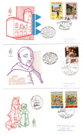 1990 ANNATA COMPLETA SU FDC VENEZIA SASS 1273-1308 ESCLUSE LE DUE SERIE SASS 1279-84+1289-95 Cv -------- - Covers & Documents